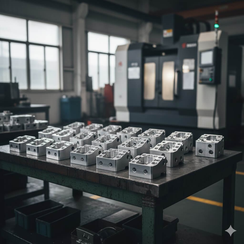 A batch of small-batch CNC machined parts produced by zscncpro